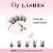 Glowingwin Half Lashes: Cat Eye False Eyelashes, Natural Look, 10 Pairs Corner Lashes, Handmade Reusable Mink Fluffy Lashes - Clear Band Half Lashes-09 - Buy Online on GoSupps.com