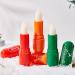 Moily Christmas Gift for Her & Him - 3 Piece Natural Lip Balm Set Fruit Flavored Hydrating Care Green One Size One Size Green - Buy Online on GoSupps.com