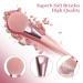 Premium Synthetic Pink Makeup Brush Set with Cleaning Mat - 12pcs Kabuki Powder, Blush, Foundation, Concealer, Eye Shadow Brushes | Makeup Tools - Buy Online on GoSupps.com