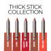 Rinna Beauty Thick Stick Lip Crayon - Bellini | Long Lasting Moisturizing Vegan & Cruelty Free Lipstick with Built-In Sharpener - International Shipping Available - Buy Online on GoSupps.com