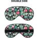 Buy Cactus Print Soft Eye Mask | Best Sleep Mask for Men & Women | Perfect for Travel & Sleeping - Buy Online on GoSupps.com