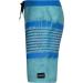 Hurley Boys Hrlb Gradient Stripe Board Shorts - 10 Years - Aurora Green - Stylish & Comfortable Swimwear for Kids - Buy Online on GoSupps.com