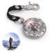 Compass keychain portable compass mini key trailer pocket compass waterproof pocket compass vintage outdoor portable compass made of zinclement for tools navigation outdoors