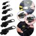 Removable Metal Zipper Repair Set - Zipper Pulls for Jackets Suitcases & Backpacks - Black - Buy Online on GoSupps.com