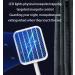 Electric Bug Swatter Rechargeable Bug Zapper Foldable Retractable Mosquito Light Handheld Standing Dual Purpose Electric Mosquito Swatter for Indoor and Outdoor Use - 1200mAh(Color:Pink) - Buy Online on GoSupps.com