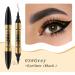 Eyebrow Pen Eyebrow 4 Tip Brow Pencil Eyebrow Pen Eyebrow Pencil Last All-Day Eyebrow Pencil with Fork Tip (Grey) - Buy Online on GoSupps.com