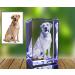 Personalized Photo Gift | 3D Engraved Crystal Keepsake | Gift | Dcor | Collectible| Souvenir | Dogs Or Cats Personalized Photo Frame small rectangle