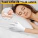 12 Pairs White Cotton Gloves White Gloves 100% Cotton for Kids and Adults Skin Care Eczema & Dry Hands - Buy Online on GoSupps.com