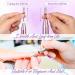 Doumneou 3 Pieces Tungsten Carbide 5 in 1 Nail Drill Bit Multifunctional Tapered Carbide Nail Drill Bit Use for Left Hand - Buy Online on GoSupps.com