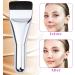 Bcenoilua Foundation Brush Travel Size Super Thin Liquid Foundation Brush Traceless Makeup Foundation Brush Set for Liquid and Cream Foundation Concealer Brush Makeup Brushes 2 Piece Silver - Buy Online on GoSupps.com