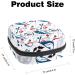 HomeDecorZone Fish Period Bag - Portable Sanitary Napkin Storage Pouch for Teen Girls - Multicoloured Feminine Product Organizer - Buy Online on GoSupps.com