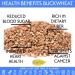 GERBS Buckwheat Grain Groats 4 LBS - Premium Grade, Top 14 Allergen-Free, Non-GMO | Iron, Fiber & Protein-Rich | Gluten, Peanut & Tree Nut Free | Resealable Bulk Bag - Buy Online on GoSupps.com
