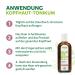 Buy Alkmen Tea Tree Oil Scalp Tonic 250ml | Natural Itching Relief | Vegan & Climate Neutral | Soothing Dry & Itchy Scalp Solution - Buy Online on GoSupps.com
