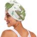 Super Absorbent Cartoon Crocodile Hair Towel 2 Pack | Quick Dry Hair Turbans for Women & Girls - Buy Online on GoSupps.com