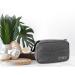 Cooja Hanging Toiletry Bag for Women - Travel Washbag with Hook & Handle, Grey - Includes 1 Toilet Bag + 2 Drawstring Bags - Buy Online on GoSupps.com