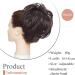 Large Updo Messy Bun Hair Extension Wavy With Elastic Rubber Band 80G Synthetic Thick Chignon Donut Ponytail Hairpiece For Women Dark Brown 6-7 Inch (Pack of 1) Dark Brown - Buy Online on GoSupps.com