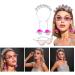 amangul Vintage Inspired 70s Disco Headband Sunglass Earrings Set Perfect for Parties and Dance Clubs - Buy Online on GoSupps.com