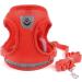 Zunea No Pull Dog Harness for Small Dog Reflective Breathable Soft Mesh Padded Step-in Vest Harness Leash Set Puppy Girl Dog Cat Lead for Daily Walking Running Training - (Red S) S (Pack of 1) red - Buy Online on GoSupps.com