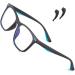 ATTCL blue light filter glasses children's computer glasses for ages 3-10 blocking UV headache gaming glasses black