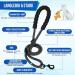 Premium Eyin Double Dog Leash for Large Dogs - Flexible Reflective & Padded Handles | Ideal for Dogs 11-68 kg | International Shipping - Buy Online on GoSupps.com