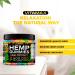 Vitamax Natural Hemp Gummies - 100ct Sugar Bears for Rest & Relaxation - Made in USA - Calming, Assorted Fruit Flavors - Buy Online on GoSupps.com