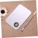 Buy FRCOLOR 3pcs Stainless Steel Makeup Palette & Spatula Set - Perfect for Cosmetics & Nail Art - International Shipping Available - Buy Online on GoSupps.com