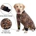 AXCIMOND Dog Recovery Suit for Dogs - Post-Surgery Body Cover - Long-Sleeved Wound Protection for Dogs - Comfortable Alternative to E-collars - 2XL Leopard Design - Buy Online on GoSupps.com