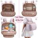 ALLCAMP Diaper Bag Backpack Large - Baby Stroller Support, Convertible Tote Bag (Pink) - Buy Online on GoSupps.com