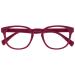 Opulize Pop Reading Glasses Fun Round Matt Frame Fuscia Pink Spring Hinges Scratch Resistant Mens Womens R2-4 +3.00 Smooth Matt Fusia Pink +3.00 Magnification