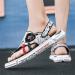 Men's Orthopedic Bunion Sandals - White, Size 6.5 | Hallux Valgus Flat Heel Toe Ring Sandals for Bunion Relief - Buy Online on GoSupps.com