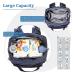 Dikaslon Large Diaper Bag Backpack - Multi-Functional Baby Bag with Changing Pads Pacifier Holder & Stroller Belts for Moms & Dads (Navy) - International Shipping Available - Buy Online on GoSupps.com