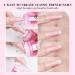 Saviland French Tip Nail Stamp Kit - 18PCS Clear Silicone Radium Stamper Set for French Manicure - Buy Online on GoSupps.com