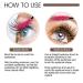 GreenLife 50 PCS Multicolor Disposable Eyelash Brush Mascara Wands Applicator (Black-Rose) - Buy Online on GoSupps.com