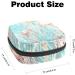 Women s Travel Storage Bag for Menstrual Cups & Makeup - Big Capacity Organizer with Watercolor Jellyfish Design - Buy Online on GoSupps.com