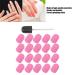 Grinding Head for Nail Polishing - Fine Sandpaper 0.4x0.6 inches - Lightweight & Durable Nail Drill Attachment (Pink) for Home Use - Buy Online on GoSupps.com