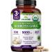 Zazzee USDA Organic Odorless Garlic 20:1 Extract 5000 mg Strength 100 Vegan Capsules 3+ Month Supply Standardized Concentrated 20X Extract 100% Vegetarian All-Natural Non-GMO Made in The USA