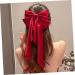 HAPINARY Hair Bow Barrette Satin Ribbon Hairpin Hair Clip Hair Pin Hair Ribbons Hair Barrettes Bows for Hair Bows for Women Accessories for Teen Girls Back of Miss Red Metal Bow Tie - Buy Online on GoSupps.com