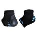 KidSole RX Gel Sports Sock for Kids with Heel Sensitivity from Severs Disease  Plantar Fasciitis (Teen Size 7.5-9  Black) Black Teen Size 7.5-9