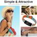 Miimall Soft Adjustable Nylon Fabric Band for Fitbit Inspire/Inspire 2/Inspire hr - Orange Daisy - Buy Online on GoSupps.com