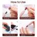 Alle's 150Pcs Nail Sanding Bands - Coarse/Medium/Fine Grit for Nail Drill - Manicures & Pedicures - 3/32 Nail Drill Bits - Acrylic Gel Nails - Buy Online on GoSupps.com