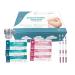 Salo Med - fertility test kit for women - 50 ovulation tests + 20 pregnancy tests - individually packaged urine test strips (50 lh + 20 hcg) with 70 urine cups included