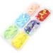 Nail ArtCellophane Paper Strip Reflector DIY Nail Art Decoration Colorful Nail Glass Foil 6 Boxes for Nail Salon for Household for Women for Girls - Buy Online on GoSupps.com