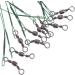 Origlam 20-Piece 15cm Fishing Wire Set | Stainless Steel Fishing Leader with Vertebrae & Push Buttons - International Shipping Available - Buy Online on GoSupps.com