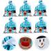 SEWOART 6 Pcs Biscuit Drawstring Bag Candy Bags Santa Bags Drawstring Candy Bag Child Christmas Bag - Buy Online on GoSupps.com