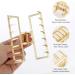 MojiDecor Anti-Slip Gold Metal Hair Claw Clips - Set of 5 Large Clips for Women with Thick, Thin, Curly, and Wavy Hair - Buy Online on GoSupps.com