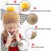 Uniyoung Baby Winter Hat Scarf with Ear Flaps | Toddler Boys Girls Balaclava Hood with Fleece Lining | Knit Pompom Beanie for Ski Snow Caps | 1-5 Years | Navy - Buy Online on GoSupps.com