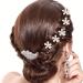 10 Pcs Mini Pearl Flower Hair Clips - Alligator Hair Pins Barrettes for Girls & Women - Buy Online on GoSupps.com