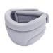 Sleep Aid Neck Support Anti-Snoring Neck Support Soft Neck Support Soft Foam Support Orthosis Sleep Aid Neck Support Neck Pillow for Away from Neck Bumps Gray