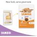 IAMS Hairball Complete Dry Cat Food 3kg - Chicken for Adult & Senior Cats - Buy Online on GoSupps.com