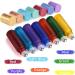 Alledomain 7-Piece Essential Oils Roller Bottle Set - Colorful Frosted Glass Refillable Aromatherapy Travel Bottles with Opener & Pipette - Buy Online on GoSupps.com